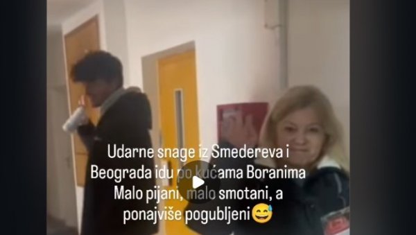 ПИЈАНИ СТУДЕНТИ У КАМПАЊИ ОД ВРАТА ДО ВРАТА У БОРУ: У алкохолисаном стању би да упадају људима у станове (ВИДЕО)