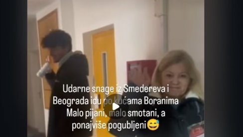 PIJANI STUDENTI U KAMPANJI OD VRATA DO VRATA U BORU: U alkoholisanom stanju bi da upadaju ljudima u stanove (VIDEO)