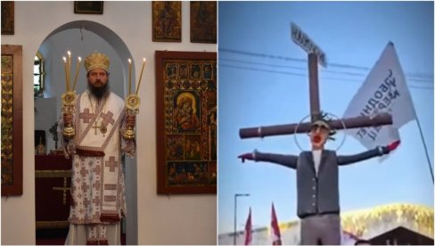 ВУЧИЋЕВО РАСПЕЋЕ ЈЕ НАШЕ ВАСКРСЕЊЕ! Речи владике Сергија откривају право лице блокадера
