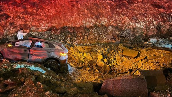 ИРАНСКА РАКЕТА ПАЛА НА ПУТ КОД ЈЕРУСАЛИМА: Језиви снимци са лица места, више повређених (ВИДЕО)