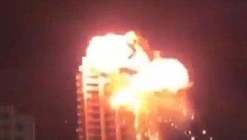 POGOĐENI ZVANIČNICI PENTAGONA: Iran prešao crvenu liniju - Dron upao u hotel i pogodio metu (VIDEO)