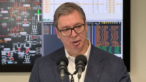 VUČIĆ SE OBRAĆA NAKON SASTANKA SA RUKOVODSTVOM EMS: Predsednik obišao rekonstruisani dispečerski centar (VIDEO)