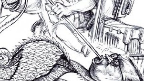 SRAMNA KARIKATURA: LJiljana Bralović preti da će ona i Kokanović ubiti Vučića! (FOTO)