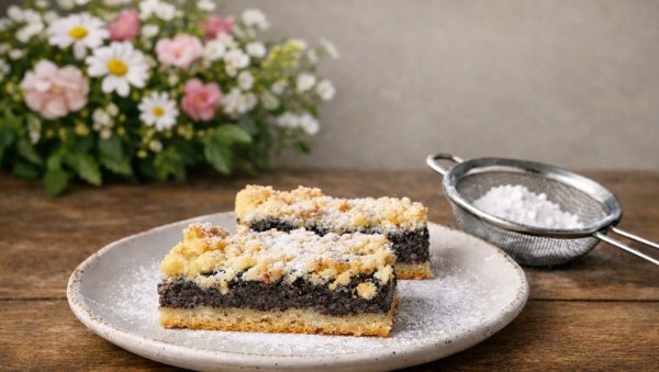 КОЛАЧ СА МАКОМ: Мекан, сочан и неодољив