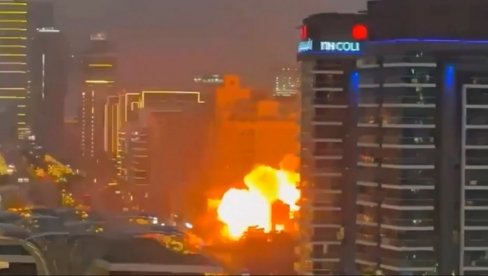 SRBI TOTALNI LUDACI! Evo šta su uradili dok su bombe padale na Dubai