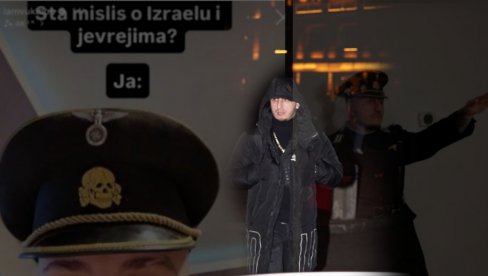 SKANDAL U SRBIJI Poznati pevač u nacističkoj uniformi vreća Jevreje! Šta misliš o Izraelu (FOTO)