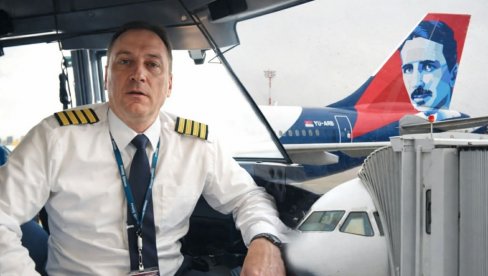 DRŽAVA BRINE ZA SVOJ NAROD! Poleteo avion Er Srbije u Dubai po naše građane - obratio se kapetan (VIDEO)