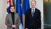 БРНАБИЋЕВА У ПОСЕТИ ФИНСКОЈ: Почела сусретом са председником финског парламента