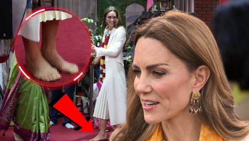 Kako buduća kraljica Engleske može da ima OVAKVA stopala? Kejt izula cipele, svet ZGROŽEN prizorom (FOTO)