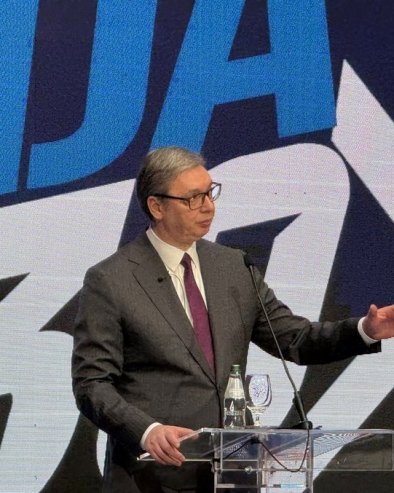 ЖИВИМО У ВРЕМЕНУ НАЈБРЖИХ ПРОМЕНА У ЧОВЕЧАНСТВУ Вучић: План и програм напретка земље је суштина онога на чему заснивате њен успех