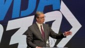 ŽIVIMO U VREMENU NAJBRŽIH PROMENA U ČOVEČANSTVU Vučić: Plan i program napretka zemlje je suština onoga na čemu zasnivate njen uspeh