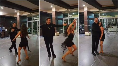 ZAIGRAO PRED KONCERT: Dragan Kojić Keba kao pravi plesač zaplesao na podijumu sa prvakinjom iz Bugarske (FOTO)