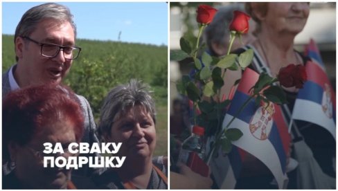 HVALA ŠTO TOLIKO VOLITE NAŠU SRBIJU Vučić čestitao ženama 8. mart (VIDEO)