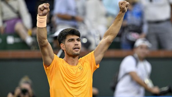 АЛКАРАЗ УБЕДЉИВ У ИНДИЈАН ВЕЛСУ: Шпанац победио Димитрова и наставио невероватну серију