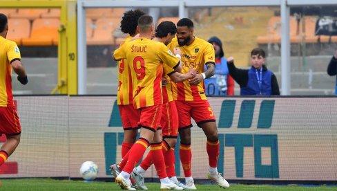 SRBIN POGODIO U SERIJI A: Štulić strelac posle dva meseca u pobedi Lećea (VIDEO)