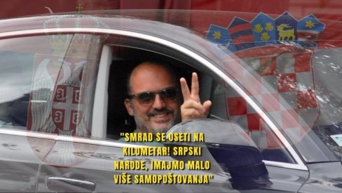 SMRAD SE OSETI NA KILOMETAR: Srbi, imajte samopoštovanja