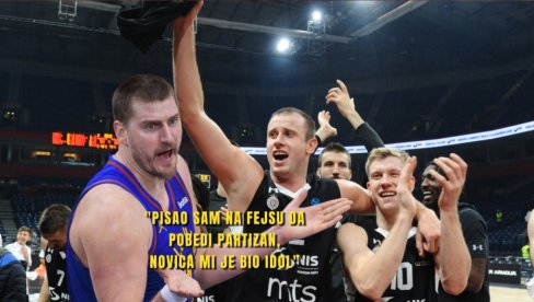 KONAČNO OTKRIVENO ZA KOGA JOKIĆ NAVIJA! Za Partizan? Pisao sam na Fejsu da pobede crno-beli, Novica Veličković mi je bio idol