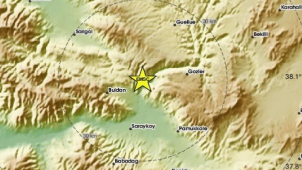 ТРЕСЛА СЕ ТУРСКА: Снажан земљотрес узнемирио становништво, појавили се и први снимци (ВИДЕО)