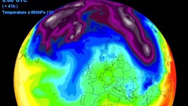 (МАПА) ПОГЛЕДАЈТЕ ШТА НАМ СТИЖЕ СА ИСТОКА ЕВРОПЕ: Антициклон изазвао велике промене, а Србију очекује право изненађење