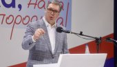 ОВО ВРЕМЕ ЗАХТЕВА ПОСВЕЋЕНОСТ Вучић: Да размислимо о томе какву будућност желимо и колико морамо рада да уложимо да сачувамо Србију
