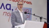 VUČIĆ U HALI SIVAC: Ideja izgradnje brze saobraćajnice bila je od suštinske važnosti za progres ovog kraja (VIDEO)