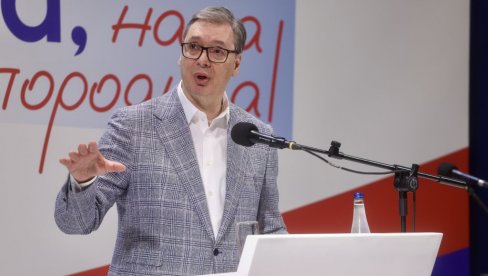 NEMA NIŠTA VAŽNIJE OD PORODICE I SRBIJE Jaka poruka Vučića: LJudi razumeju da 29. marta biraju budućnost svoje porodice (VIDEO)