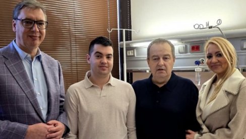 IVICA DAČIĆ IZLAZI IZ BOLNICE: Predsednik Vučić podelio zajedničku fotografiju - Nema više lenčarenja