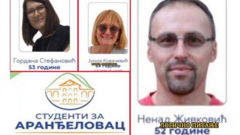 STUDENTI ILI PENZIONERI? Studentska lista za Aranđelovac zaprepastila javnost