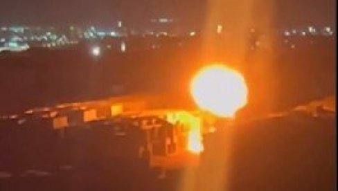 UDAR NA BAGDAD: Diplomatski objekat SAD pogođen dronom (VIDEO)