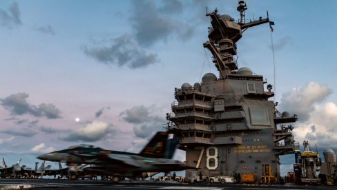 GOREO USS DŽERALD R. FORD: Evo šta se desilo na američkom nosaču aviona