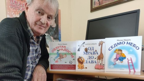 Tiraži trilogije poklonjeni čitaocima: Pisac Milan Mrdalj obeležava 80 godina života i šest decenija stvaralaštva