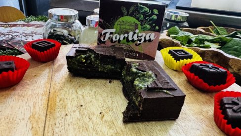 NIŠKA TVRĐAVA I OD ČOKOLADE: Učenici osmislili zdrav suvenir sa spanaćem i osvojili publiku