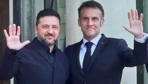 ЗЕЛЕНСКИ КОД МАКРОНА: Спремају се нове санкције Русији?
