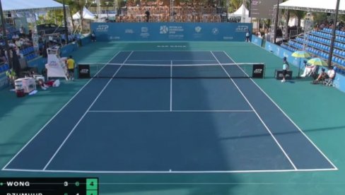 SKANDAL TRESE TENISKI SVET: Damir DŽumhur hteo da se bije! Prštale pretnje na terenu, sudija sprečila opšti karambol!