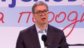 KAO JEDNA VELIKA PORODICA Vučićeva jasna poruka iz Aranđelovca -  Gledamo u budućnost, hoćemo ujedinjenu porodicu i Srbiju!