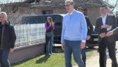 PREDSEDNIK SA NARODOM: Vučić u Smederevskoj Palanci