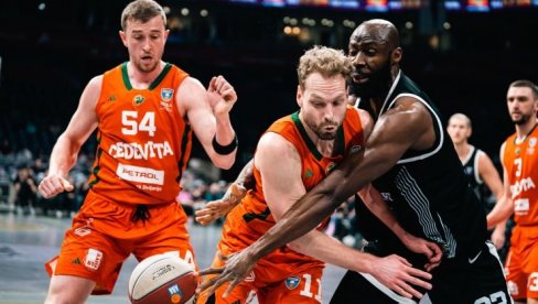 PARTIZAN POPIO CEDEVITU: Crno-beli preokrenuli, uz odličnog Karlika DŽonsa