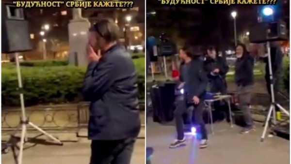 УМЕСТО ПОЛИТИКЕ – КРЕВЕЉЕЊЕ: Блокадерски марш у Београду завршио као бламажа