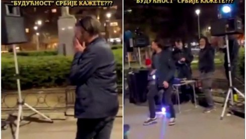 UMESTO POLITIKE – KREVELJENJE: Blokaderski marš u Beogradu završio kao blamaža