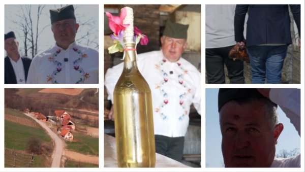 ЗАХВАЛНОСТ ШТО ЈЕ УРАДИО ПУТ КОЈИ СМО ГОДИНАМА ЧЕКАЛИ: Домаћини из села Котража спремили печење за Вучића (ВИДЕО)