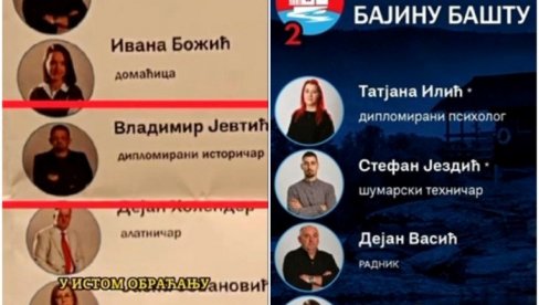 BLOKADER VLADIMIR JEVTIĆ NA VRHU STUDENTSKE LISTE U BAJINOJ BAŠTI: Zastupa stav da su Srbi ubijali Bošnjake, poznat po antisrpskim izjavama