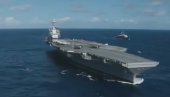 GORI NAJMOĆNIJE NAORUŽANJE AMERIKE: Vatra 30 sati guta DŽerald Ford - Ima povređenih u vodama kod Irana (VIDEO)