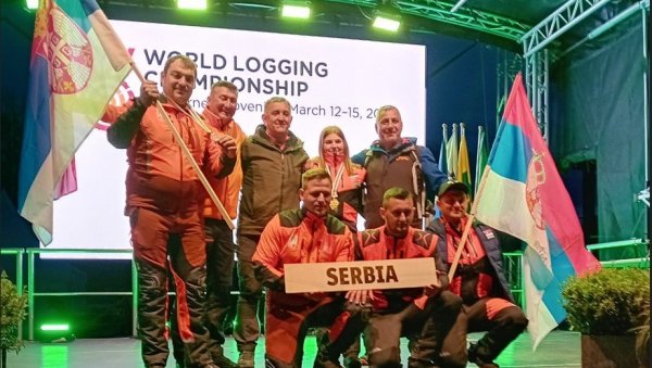 МОТОРНОМ ТЕСТЕРОМ ДО ЗЛАТА И СРЕБРА : Успех репрезентације Србије на Светском првенству моторних секача