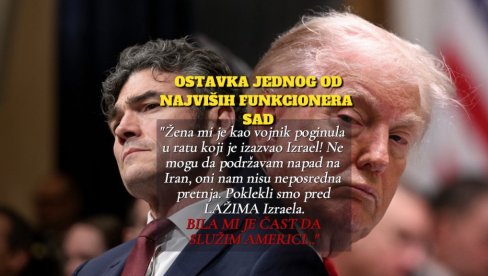 OSTAVKA POTRESA SAD Objavljeno celo pismo: Trampe, poklekli smo pred lažima Izraela! Iran nije neposredna pretnja - ne podržavam ovaj rat