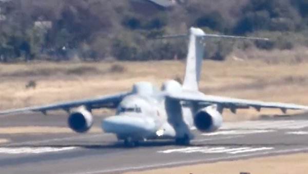 ПОЛЕТЕЛО РУЖНО ПАЧЕ: Тестиран нови авион за електронско ратовање (ВИДЕО)