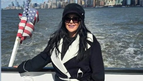 ОВАКО ПРОВОДИ СЛОБОДНО ВРЕМЕ У ЊУЈОРКУ: Драгана Мирковић обара рекорде на америчкој турнеји (ФОТО)