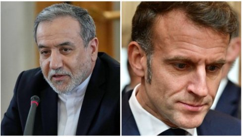 ARAKČI OPLEO PO MAKRONU: Nije se oglasio kad su napali Iran, ali brine zbog odmazde - žalosno