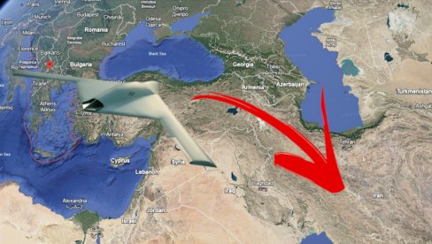 MISTERIOZNI DRON NAD BALKANOM: Nevidljiva američka letelica primećena dok sleće - da li će u Iranu pokazati moć? (FOTO)