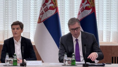 POČELA SEDNICA SAVETA ZA NACIONALNU BEZBEDNOST: Predsedava predsednik Vučić