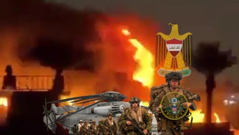 САД И НАТО СЕ ПОВЛАЧЕ ИЗ ИРАКА! Страх за животе војника - унакрсна ватра, погођена америчка база (ВИДЕО)